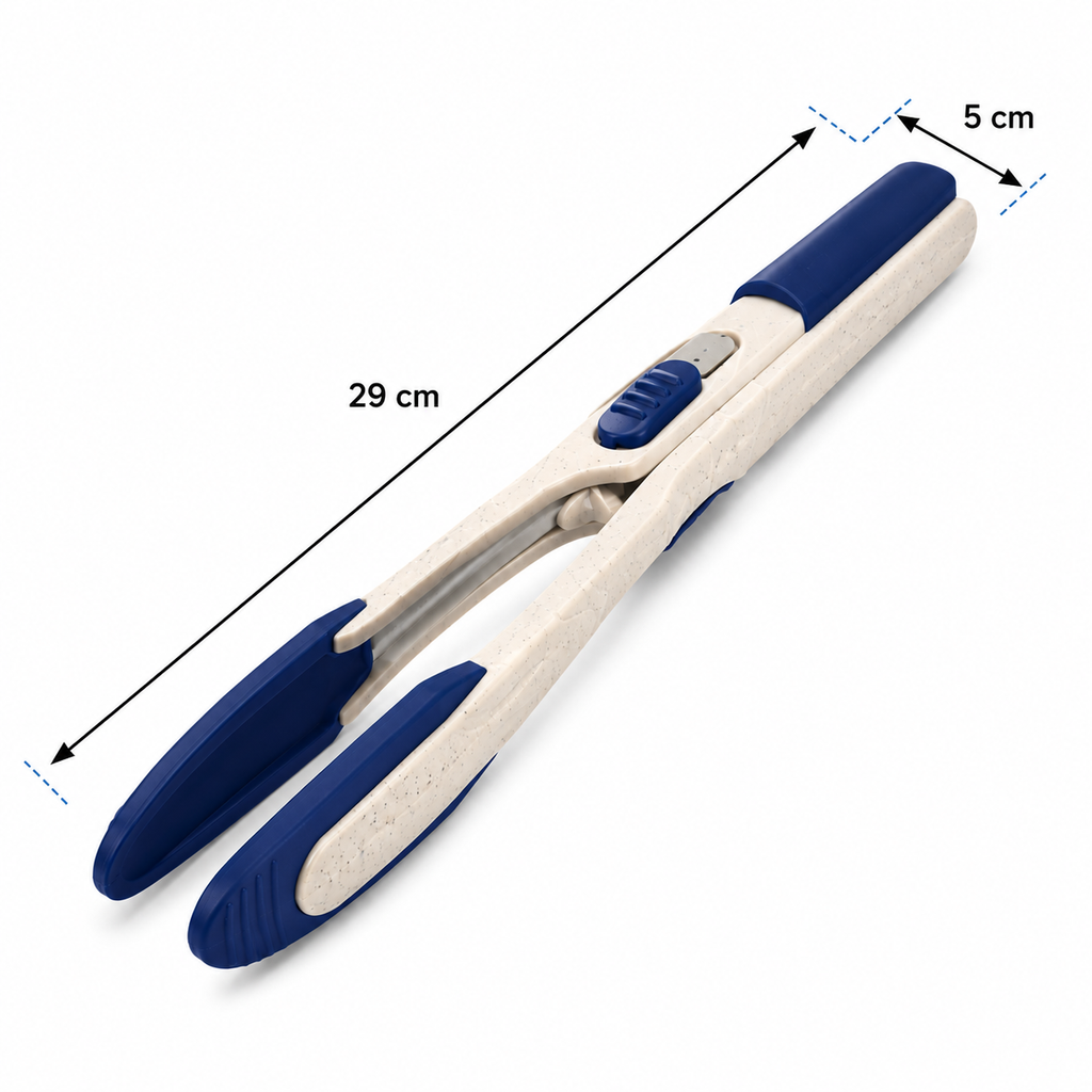 Easy Grip Kitchen Tongs – Blue (YM939)