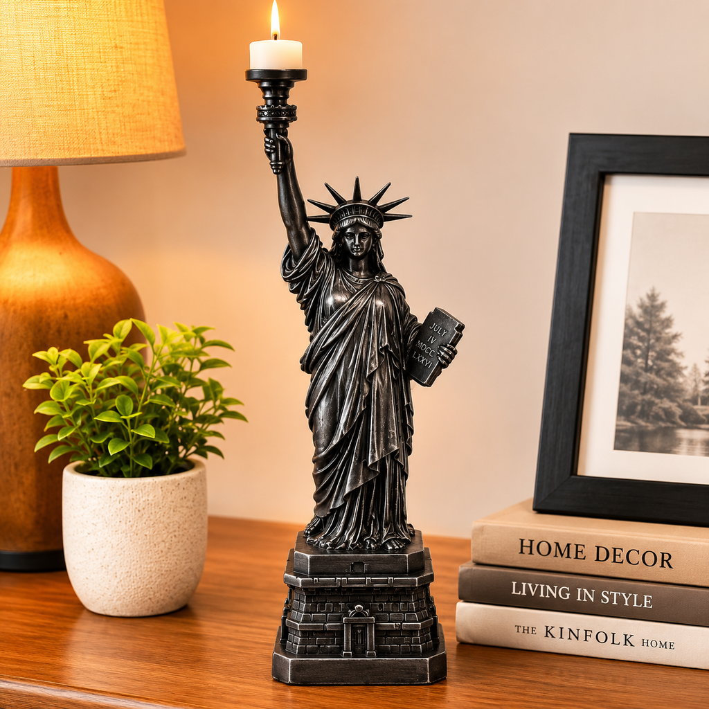 Statue of Liberty Decorative Candle Holder(YM2288)