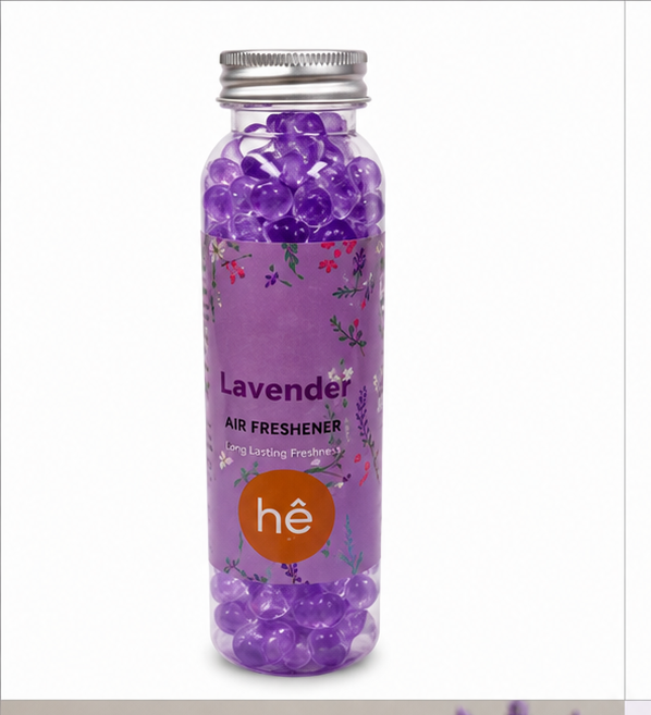 Lavender Air Freshener Beads Bottle for Long Lasting Freshness (YM1927)
