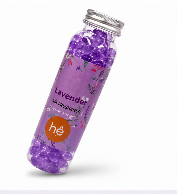 Lavender Air Freshener Beads Bottle for Long Lasting Freshness (YM1927)