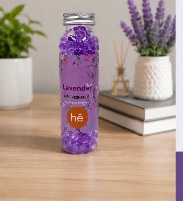 Lavender Air Freshener Beads Bottle for Long Lasting Freshness (YM1927)