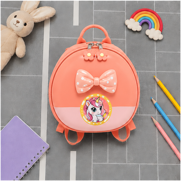 Kids Cartoon Bag – Peach (YM1170)