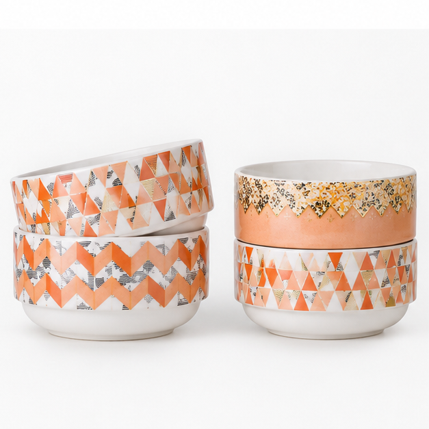 Mixed Design Soup Bowl for Kitchen Serveware (YM2838)