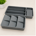 Grey Kitchen Spoon Holder and Cutlery Organizer (YM119)