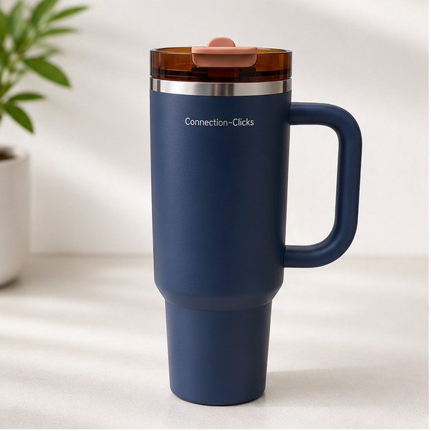 Blue Stainless Steel Insulated Tumbler (YM2196)