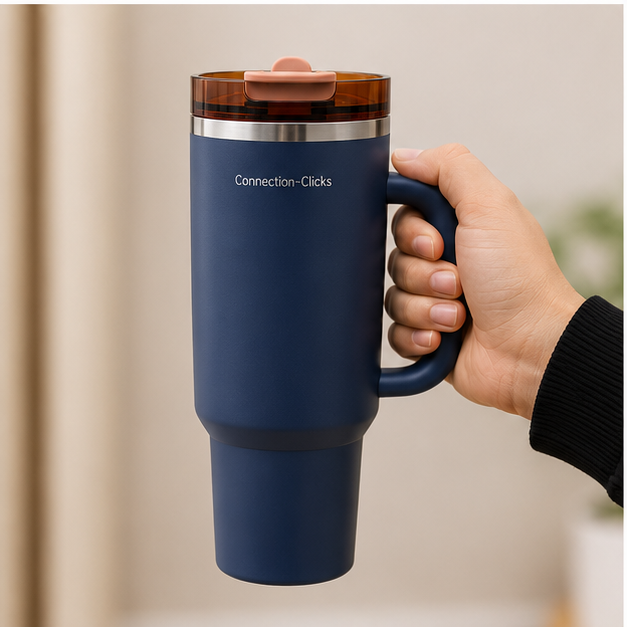 Blue Stainless Steel Insulated Tumbler (YM2196)