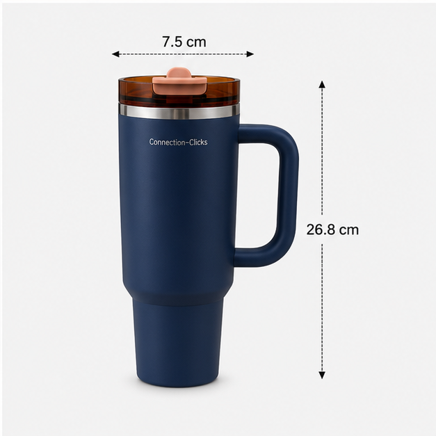 Blue Stainless Steel Insulated Tumbler (YM2196)