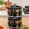 Spice Sphere Glass Seasoning Organizer Set (YM064)