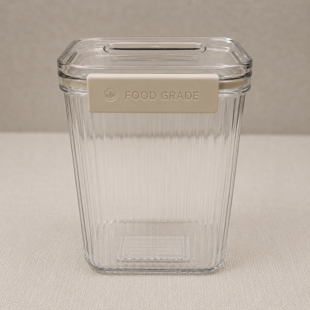 Clear Food Storage Container with Lid(YM1243)