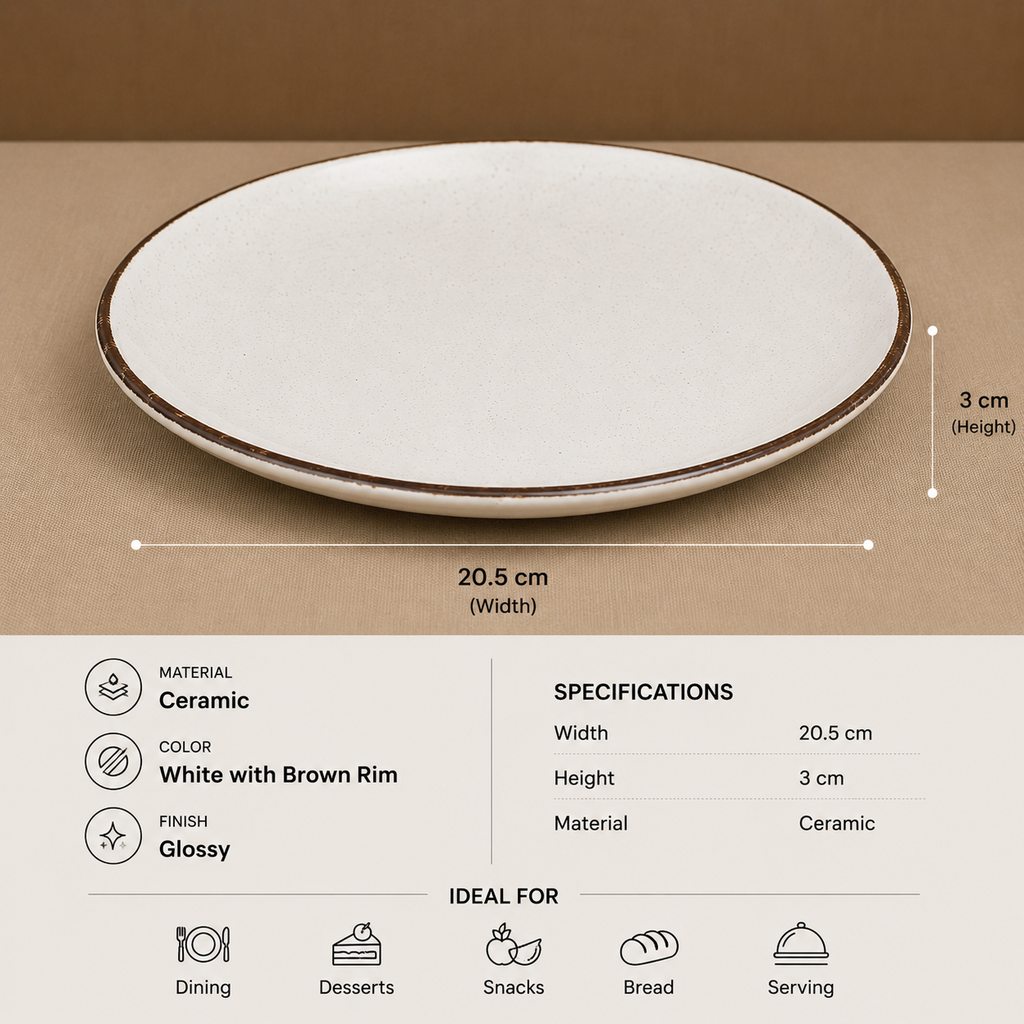 Ceramic Serving Plate(YM1444)