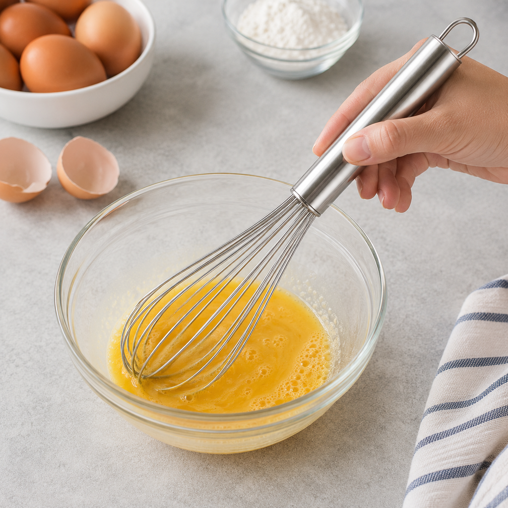 Classic Stainless Steel Whisk (YM111)