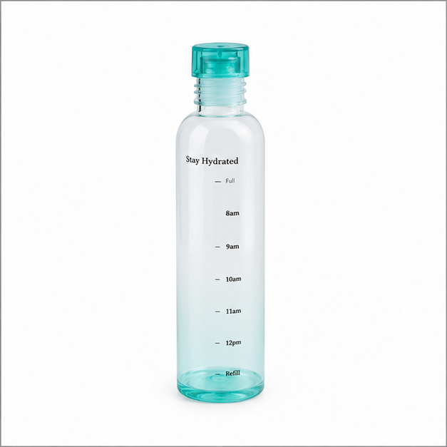 Green Glass Water Bottle for Daily Use (YM2175)