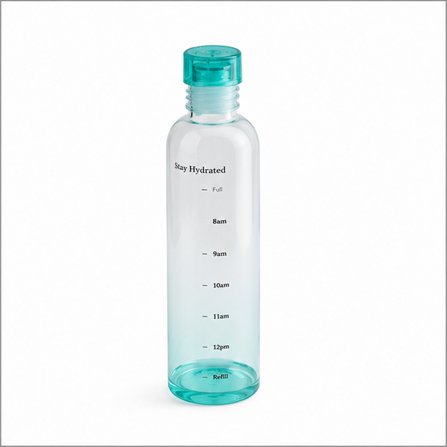Green Glass Water Bottle for Daily Use (YM2175)