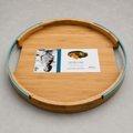 Wooden Round Serving Tray(YM131)