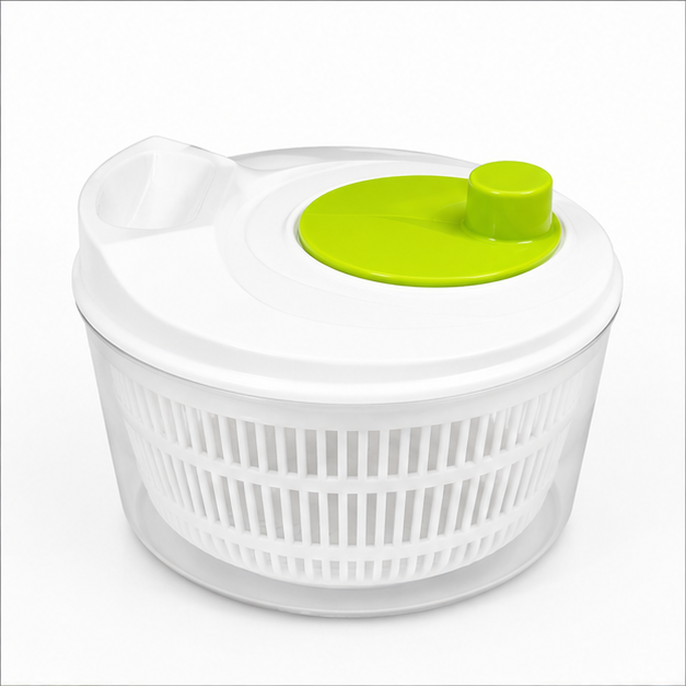 White Salad Spinner for Kitchen Use (YM1796)