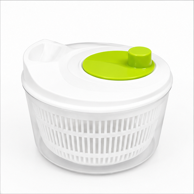 White Salad Spinner for Kitchen Use (YM1796)