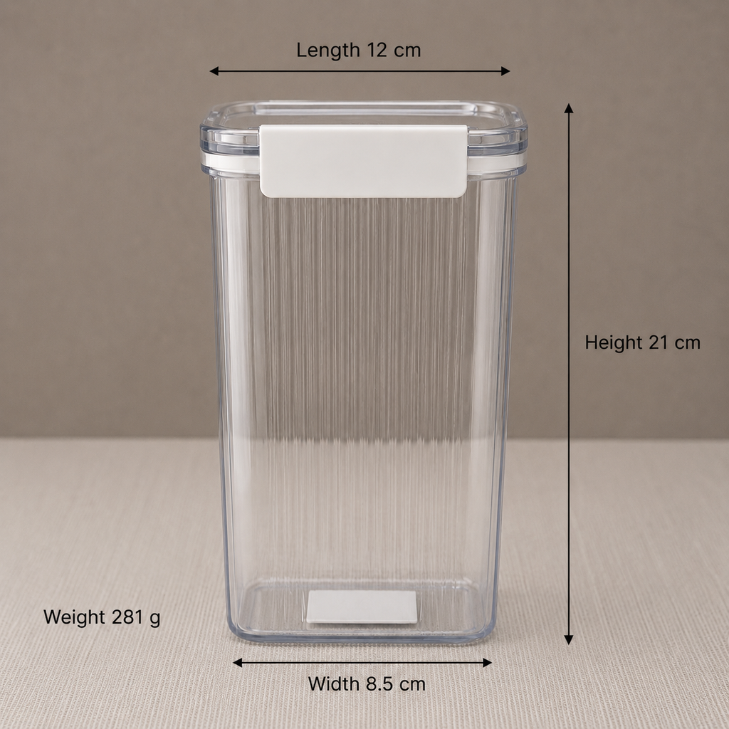 Clear Food Storage Container with Lid(YM1244)