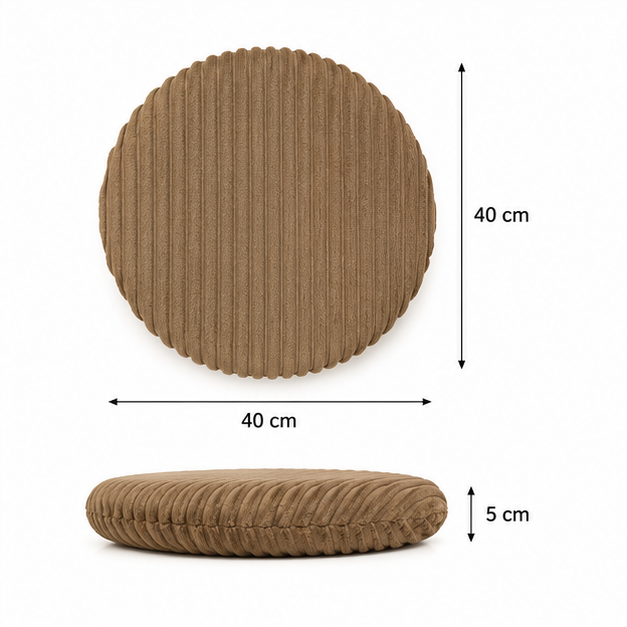Brown Decorative Cushion for Home Décor (YM1869)