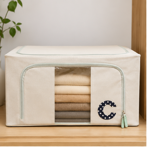 Green Clothes Storage Organizer Bag (YM2095)