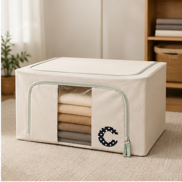 Green Clothes Storage Organizer Bag (YM2095)