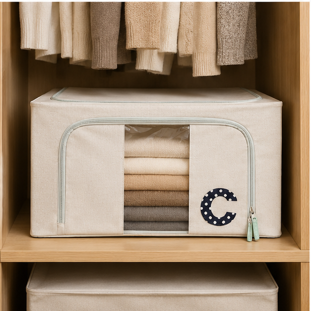 Green Clothes Storage Organizer Bag (YM2095)