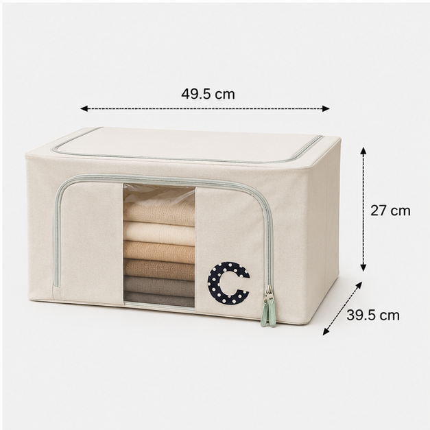 Green Clothes Storage Organizer Bag (YM2095)