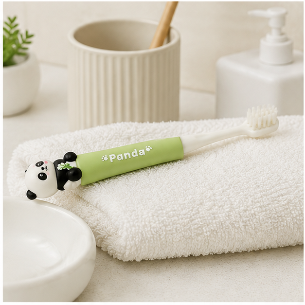 Soft Bristle Green Tooth Brush for Daily Oral Care (YM776)