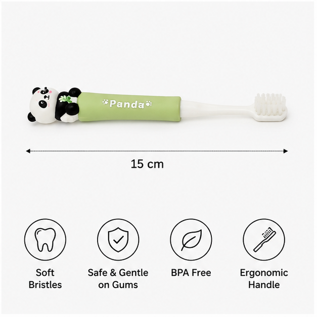 Soft Bristle Green Tooth Brush for Daily Oral Care (YM776)