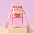 Pink Kids Water Bottle with Sipper (YM508)