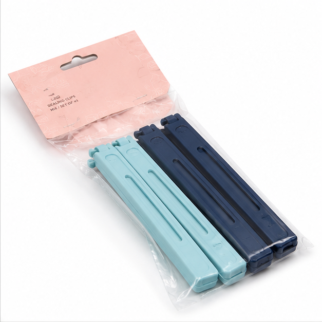 Mix Color Bag Sealing Clips Set of 4 (YM2028)