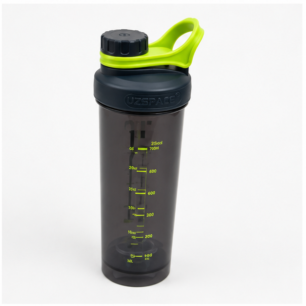 800ml Black Protein Shaker Bottle (YM2149)