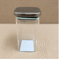 Large Transparent Glass Storage Jar with Lid (YM1713)