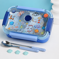 Leak-Resistant Stainless Steel Lunch Box 710ML (YM2493)