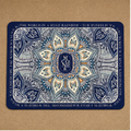 Blue Mandala Door Mat for Home Entrance (YM983)