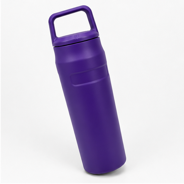 Purple Stainless Steel Vacuum Bottle 700ML for Daily Use (YM1508)