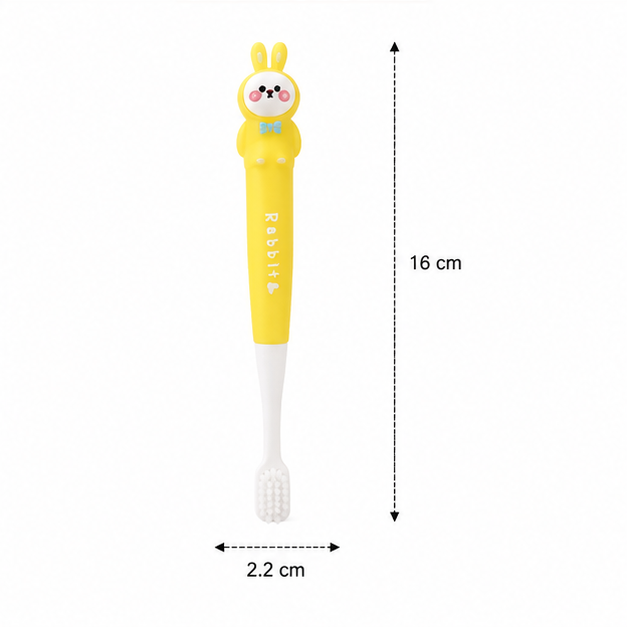 Yellow Toothbrush for Daily Oral Care (YM774)