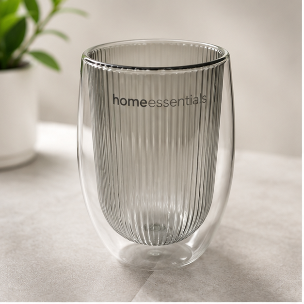 Transparent Glass Cup for Everyday Beverages (YM1690)