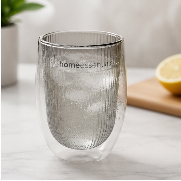 Transparent Glass Cup for Everyday Beverages (YM1690)