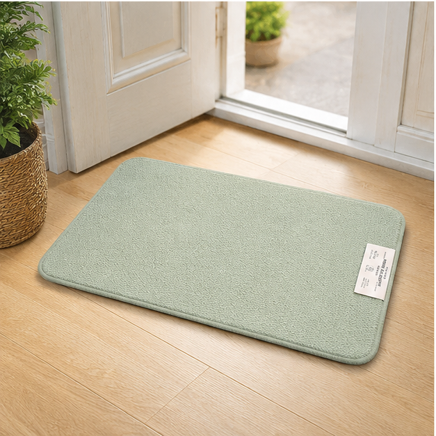 Green Door Mat for Home Entrance and Everyday Use (YM1873)