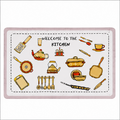 Silicone Kitchen Table Mat Set of 6 (YM718)