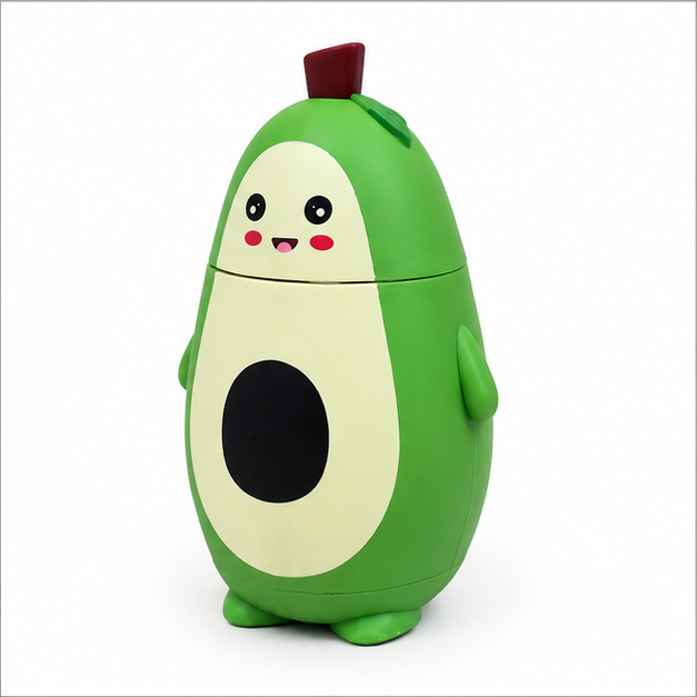 Avocado Kids Water Bottle with Straw Green (YM501)
