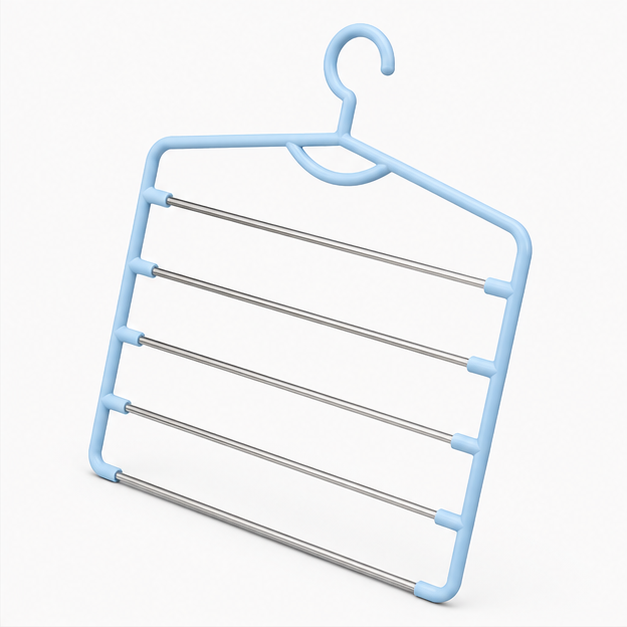 Blue Multi-Layer Clothes Hanger for Space Saving (YM420)