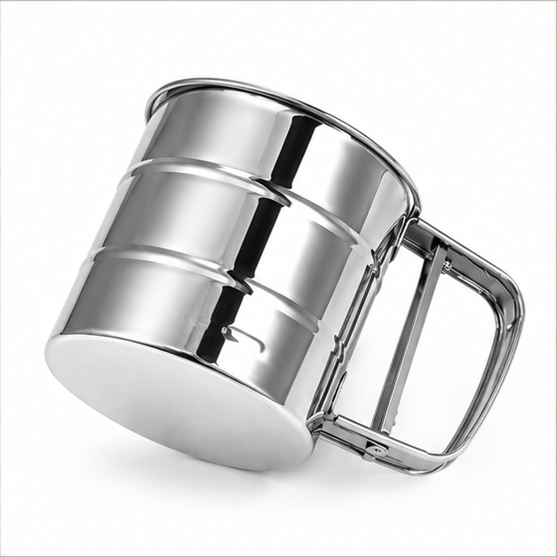 Stainless Steel Flour Sifter for Baking & Cooking (YM2045)