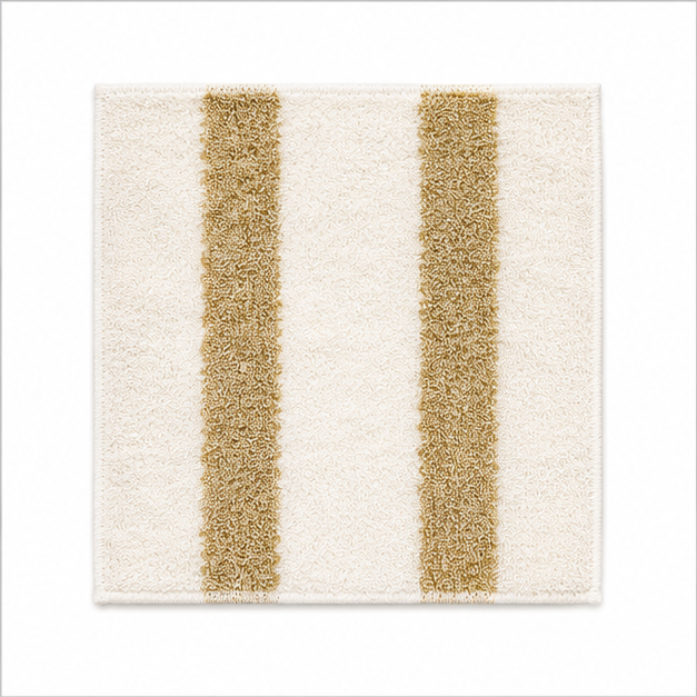 Towel Cream and Green Set of 4 (YM362)