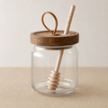 Glass Jar with Wooden Dipper(YM2466)