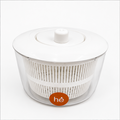 White Salad Spinner for Washing & Drying Greens (YM1795)