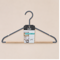 Grey Plastic Hanger for Clothes (YM421)