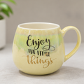 Yellow Ceramic Coffee Mug for Daily Use (YM2840)