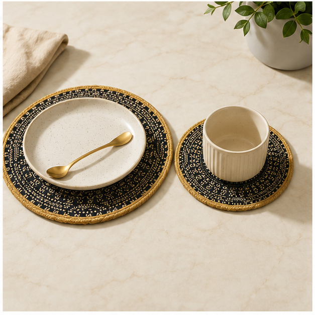 Mix Table Mat for Dining Table & Kitchen Use (YM498)