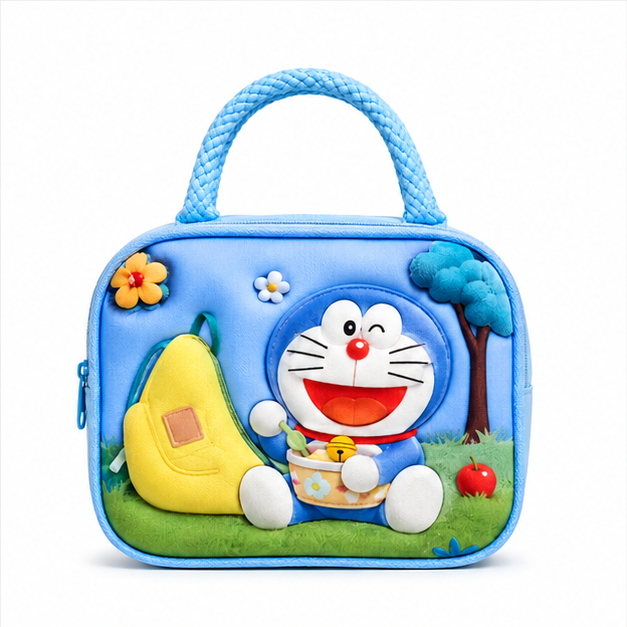 Blue Lunch Box Bag for Kids Lunchware (KT02)